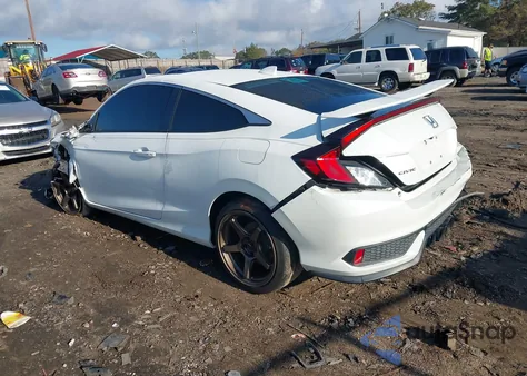 2019 Honda Civic Si из США, поврежденный, VIN 2HGFC3A53KH751364